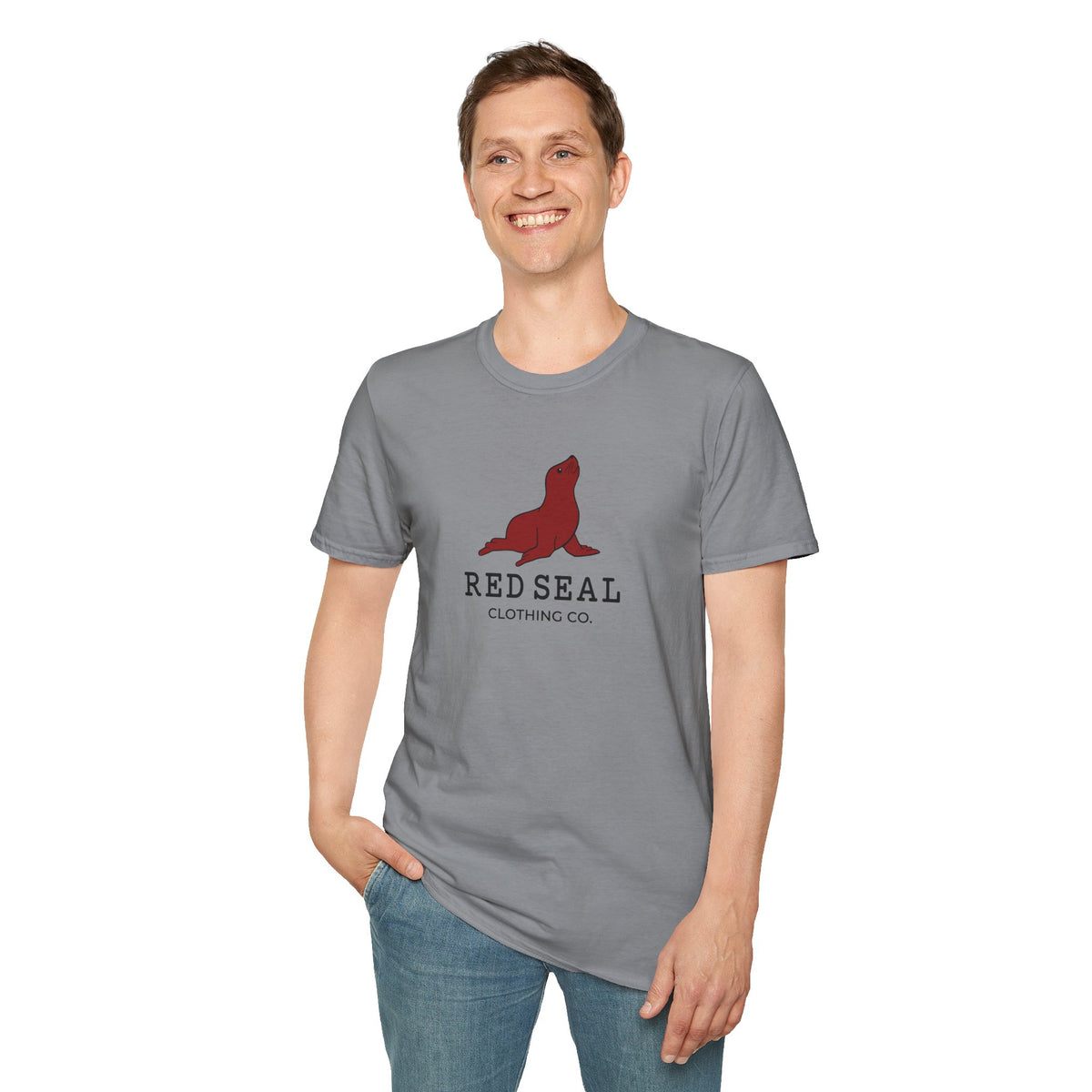 Red Seal Classic Logo- Adult T-Shirt