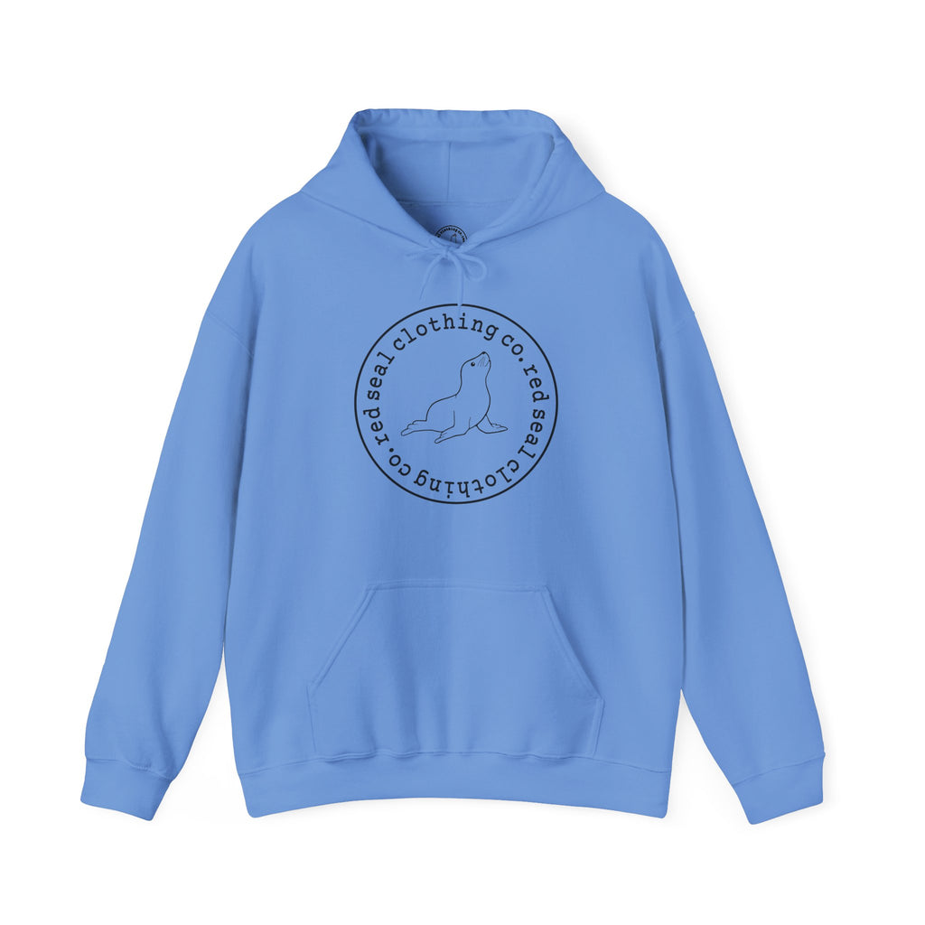 Round Logo Hooded Adult Sweatshirt