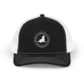 Red Seal Round Logo Snapback Trucker Cap