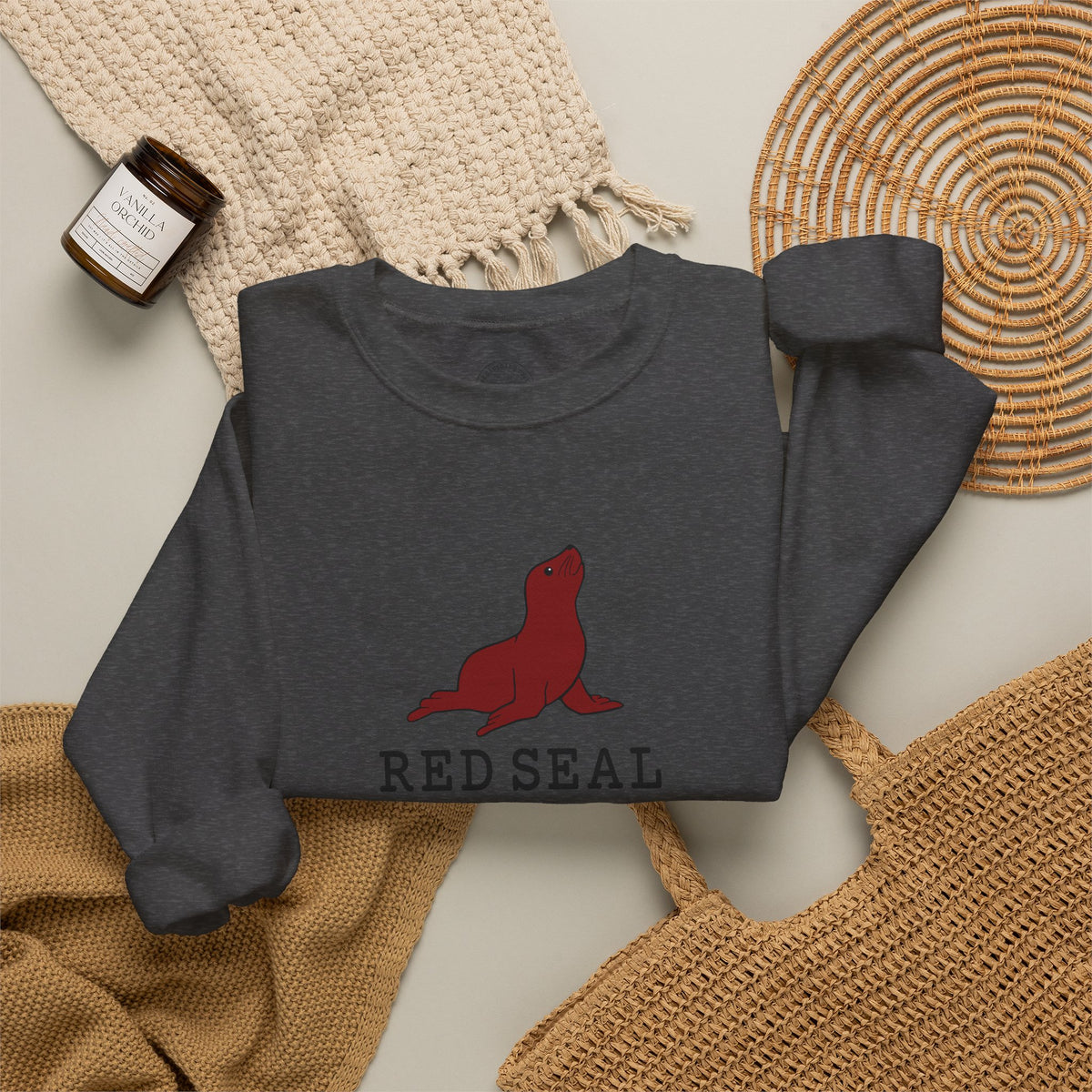 Red Seal Crewneck Sweatshirt