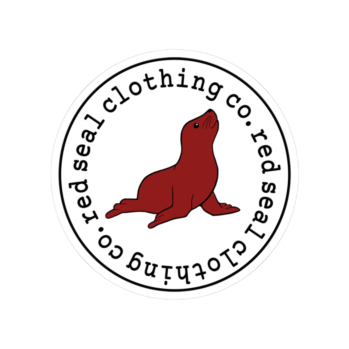 Red Seal Logo Sticker