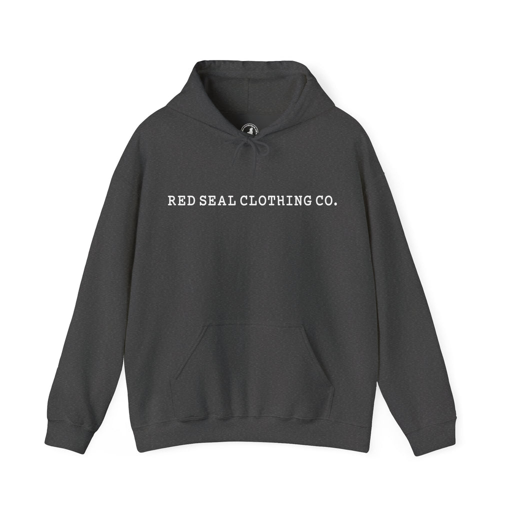 Red Seal Hooded Adult Sweatshirt