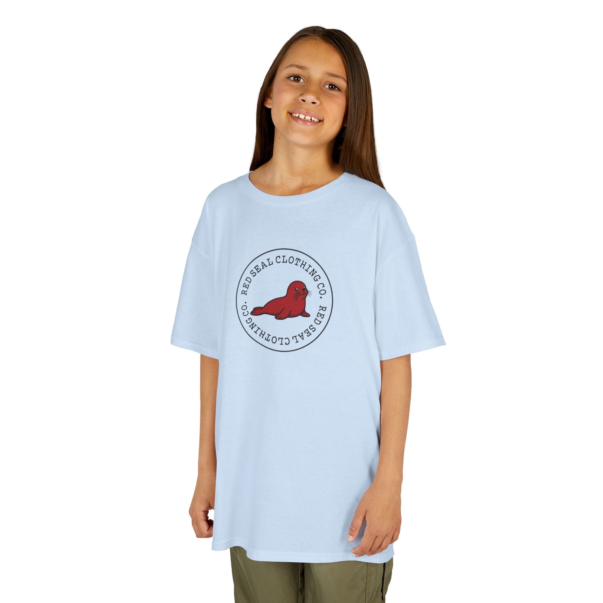 Red Seal Round Logo Kid’s Tee