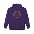 Round Logo Midweight Fleece Adult Hoodie