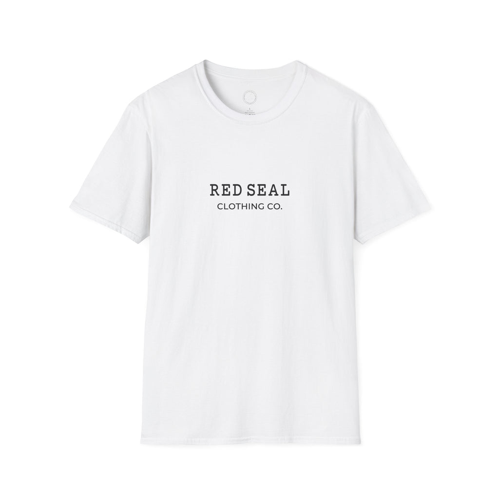 Red Seal Letter Logo - Adult T-Shirt