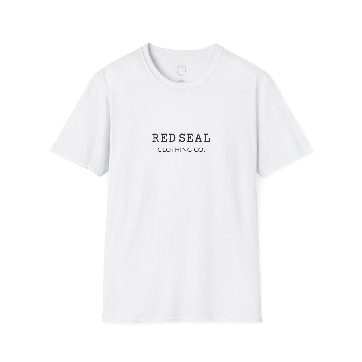Red Seal Letter Logo - Adult T-Shirt