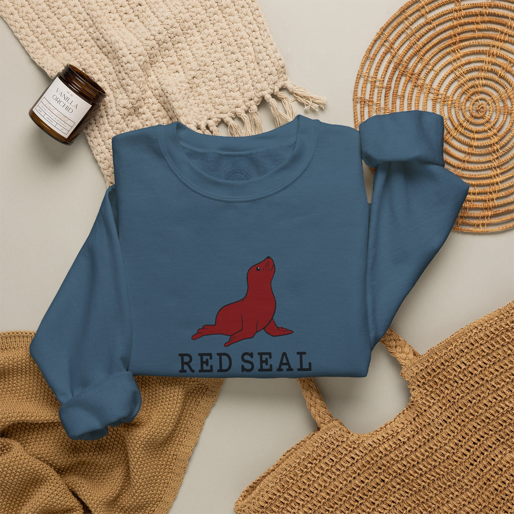 Red Seal Crewneck Sweatshirt