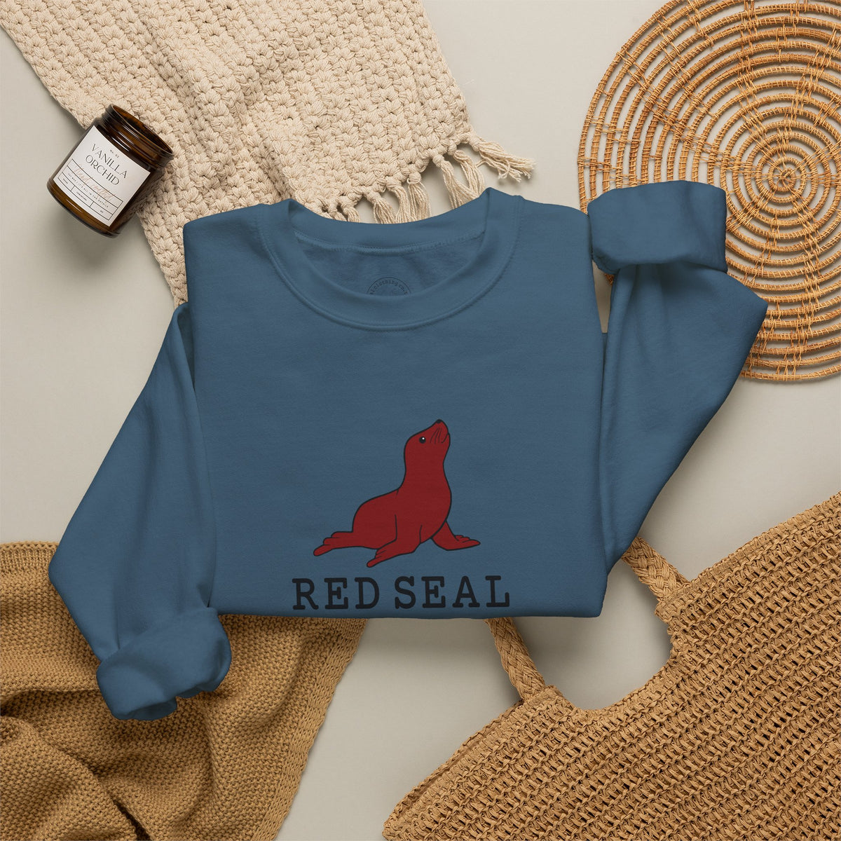 Red Seal Crewneck Sweatshirt