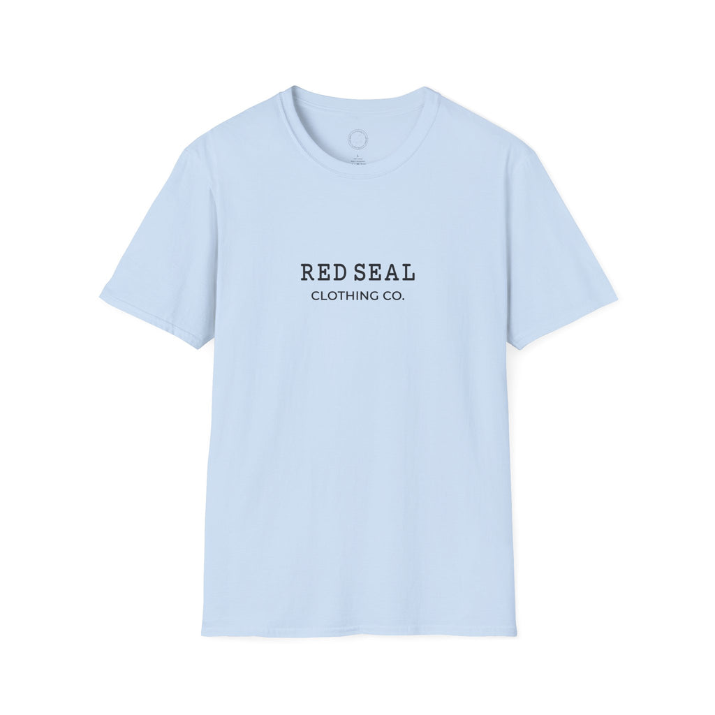 Red Seal Letter Logo - Adult T-Shirt