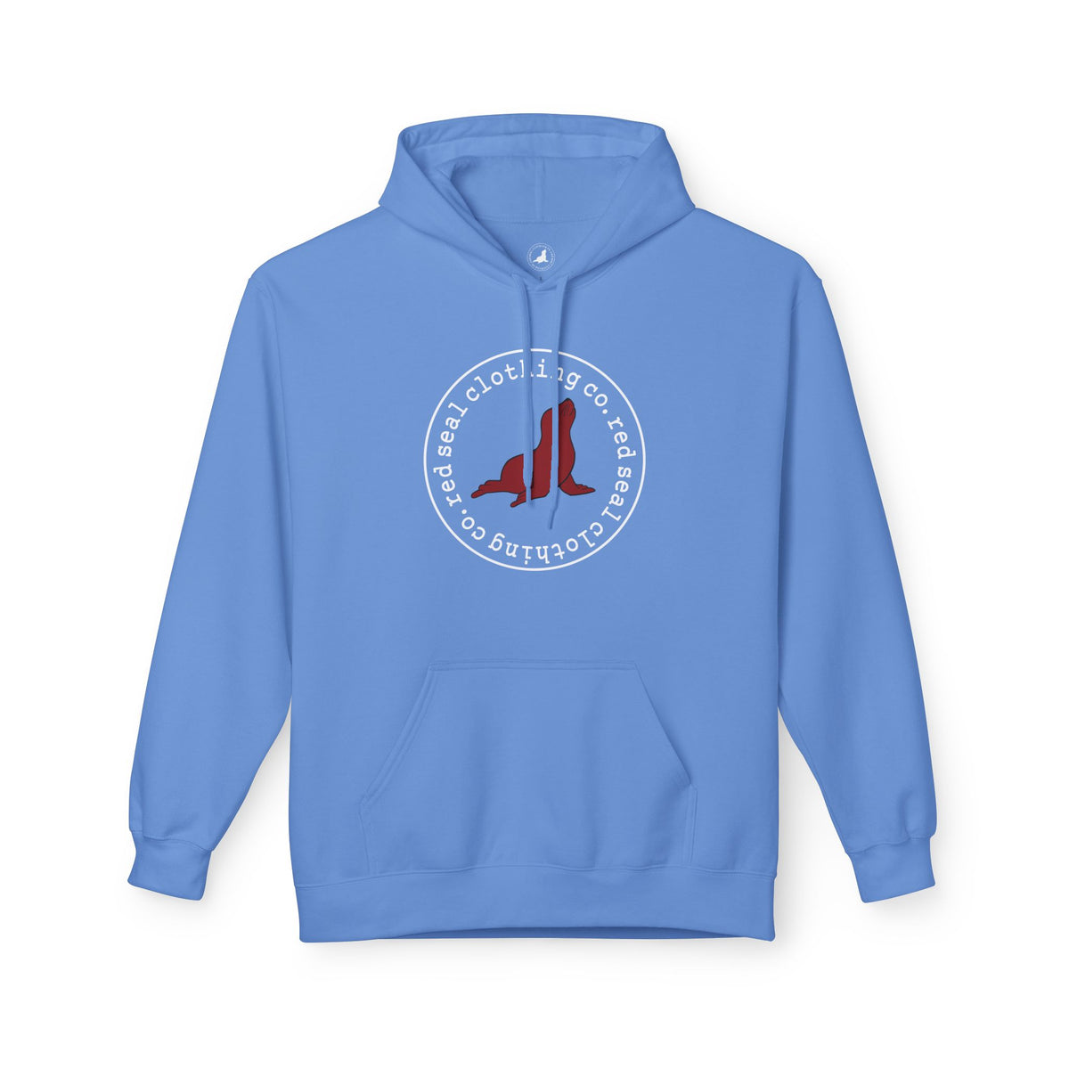 Round Logo Midweight Fleece Adult Hoodie