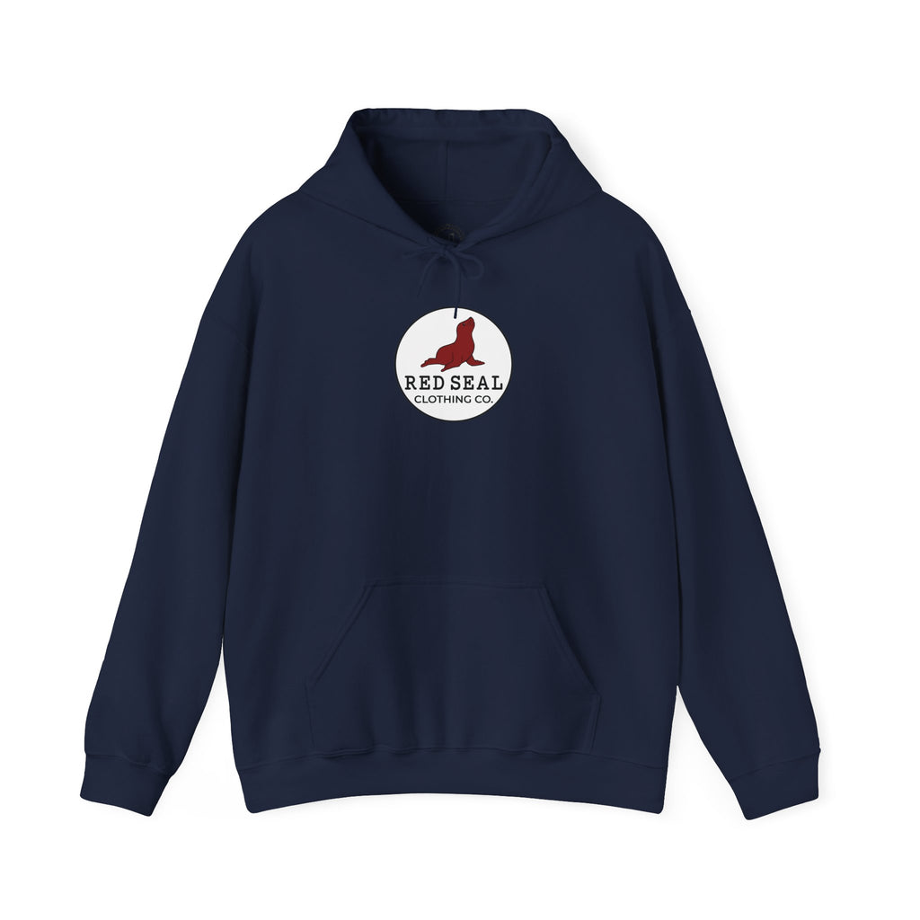 Round Logo Hooded Adult Sweatshirt