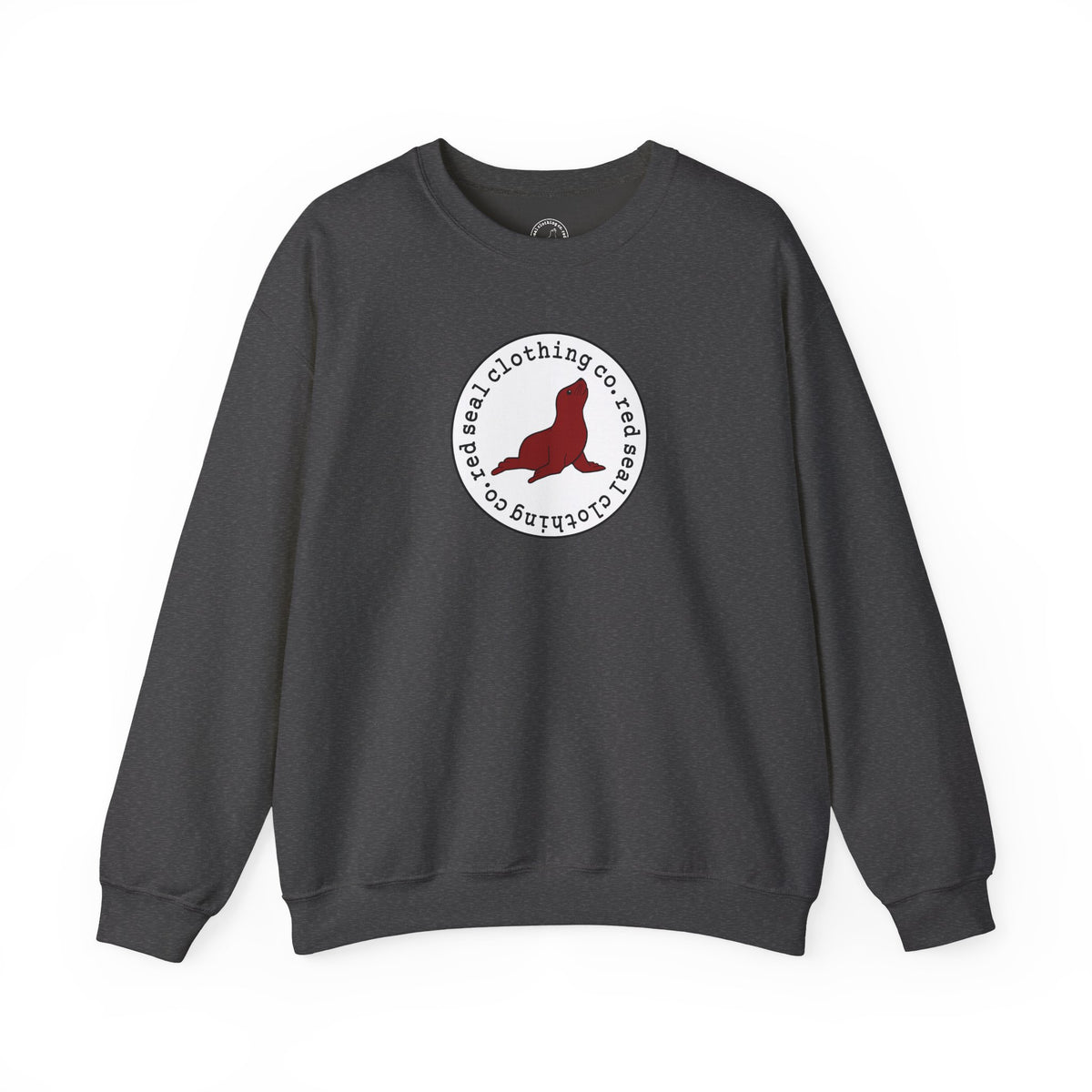 Red Seal Round Crewneck Sweatshirt