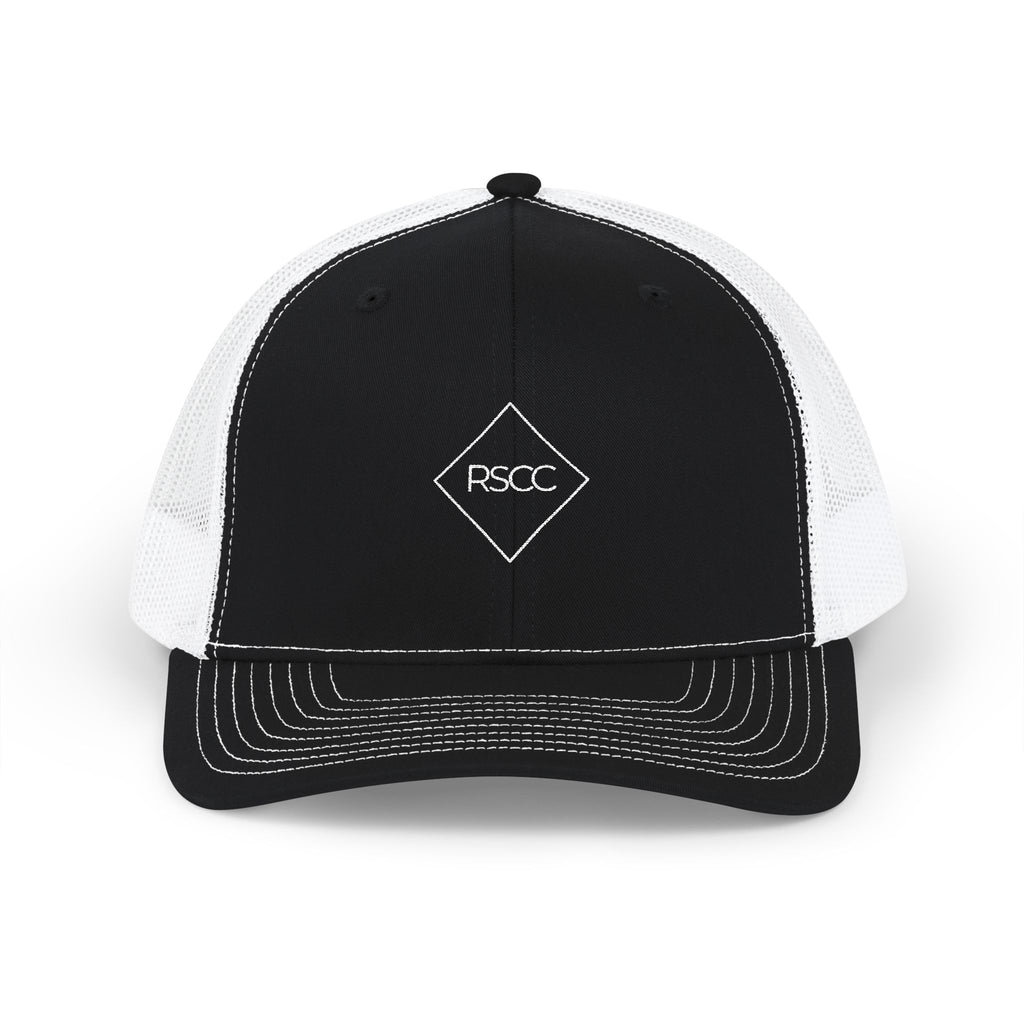 Red Seal Round Logo Snapback Trucker Cap