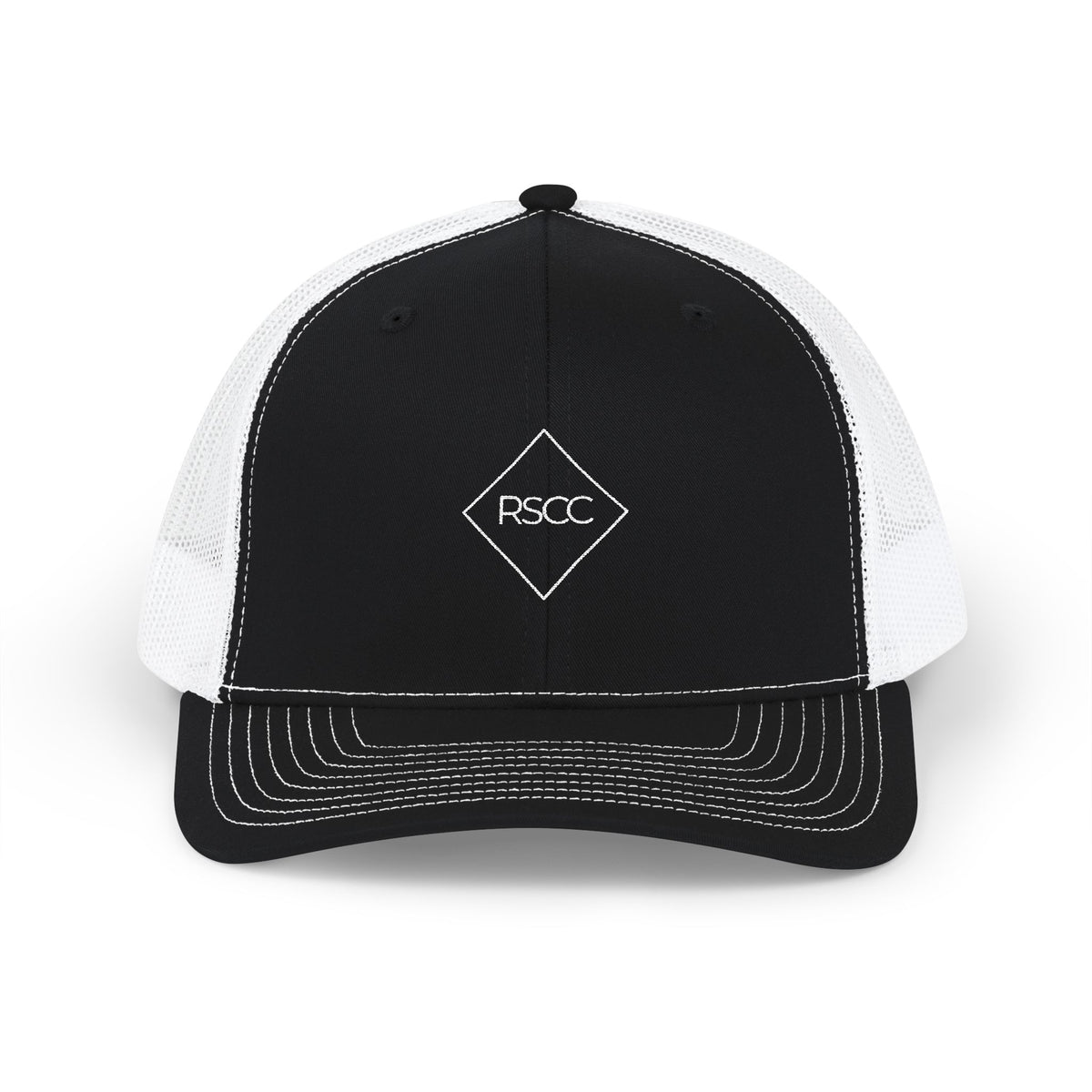 Red Seal Round Logo Snapback Trucker Cap