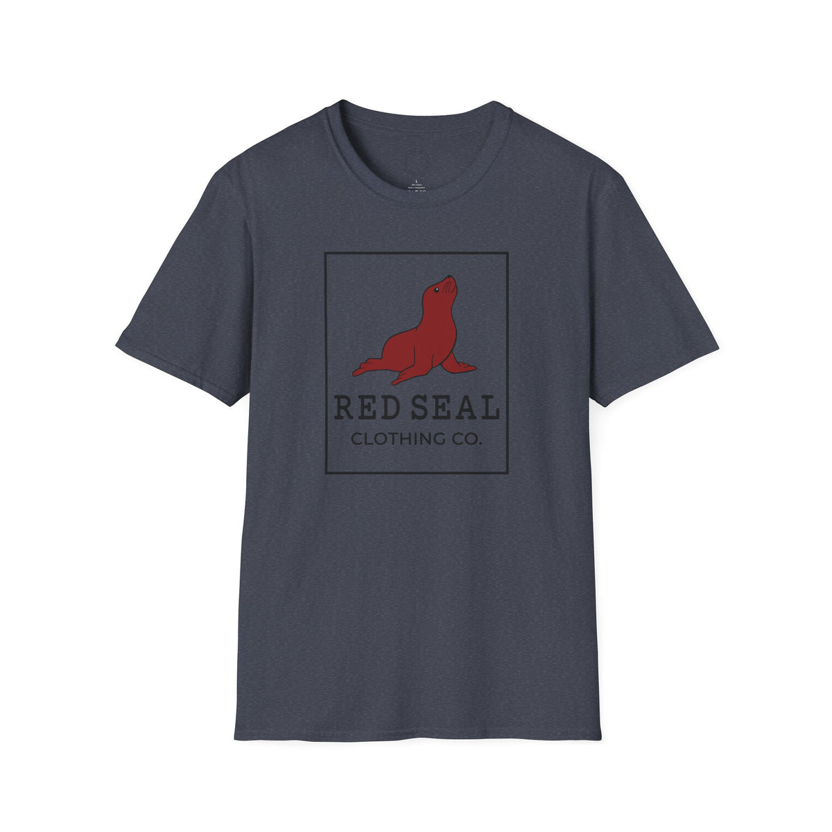 Red Seal Rectangle Logo- Adult T-Shirt