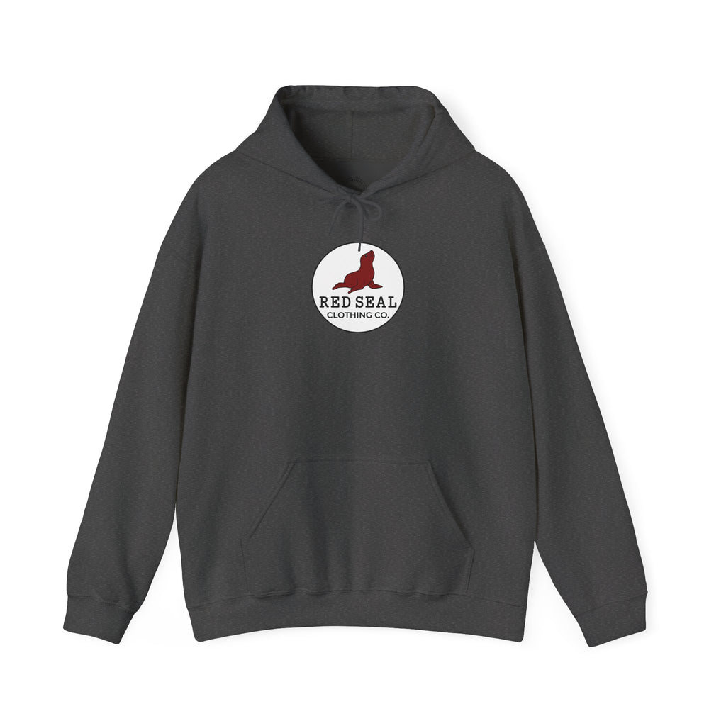 Round Logo Hooded Adult Sweatshirt