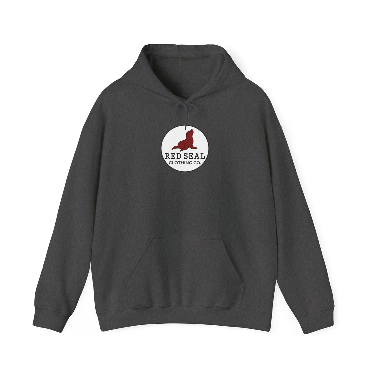 Round Logo Hooded Adult Sweatshirt
