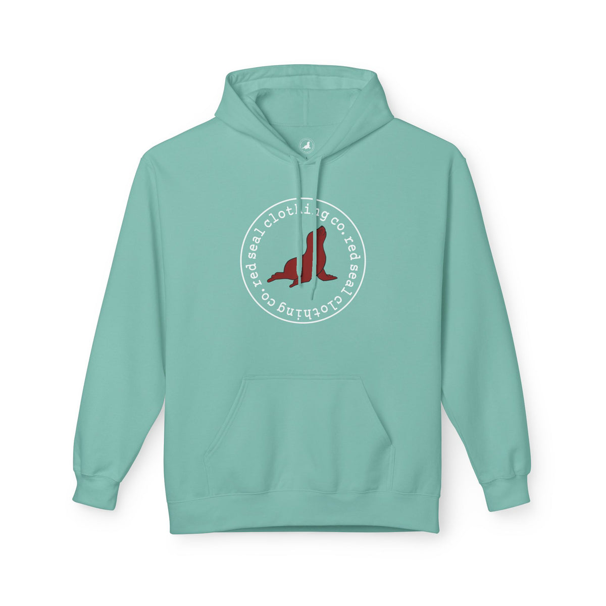 Round Logo Midweight Fleece Adult Hoodie