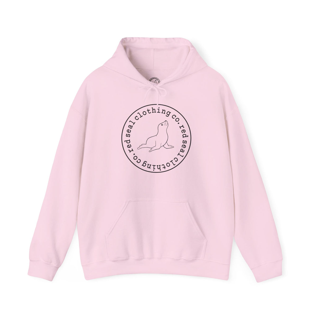 Round Logo Hooded Adult Sweatshirt